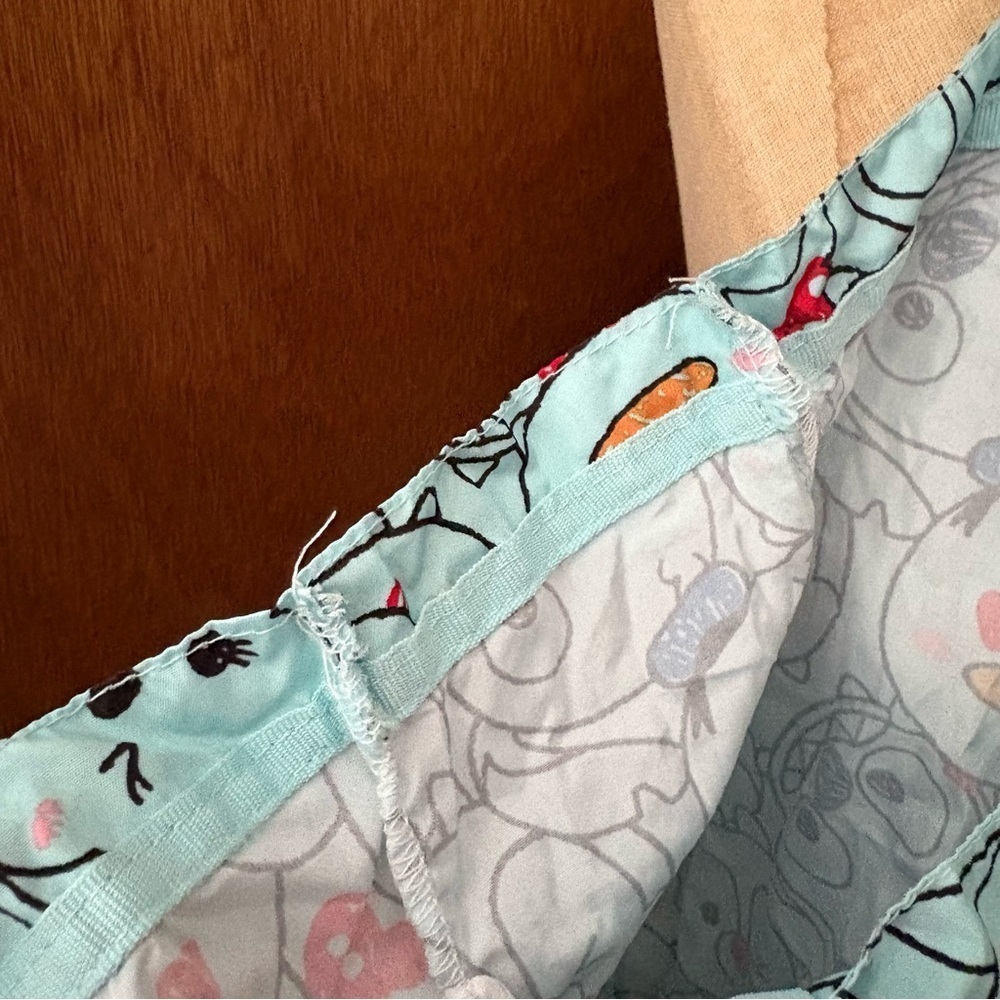 STITCH TSUM TSUM Foldable Reuseable Tote Bag Light Blue Disney - Picture 13 of 13